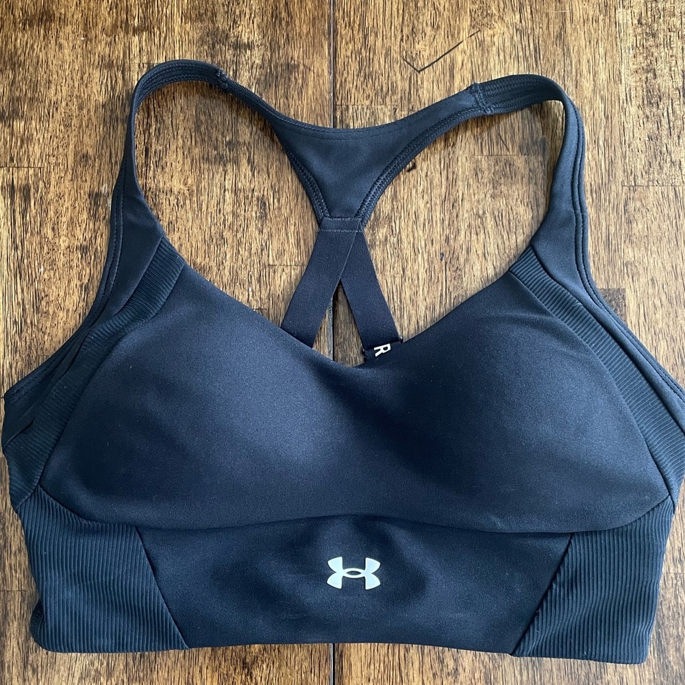 NWT Black Under Armour Sports Bra